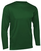 Champro Adult/Youth VISION T-Shirt Long Sleeve BST99LS Forest Green Primary