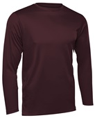 Champro Adult/Youth VISION T-Shirt Long Sleeve BST99LS MAROON Primary