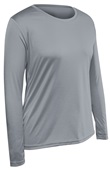 Champro Women's Vision Long Sleeve T-Shirt BST99LSW SILVER Primary