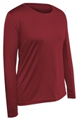 Champro Women's Vision Long Sleeve T-Shirt BST99LSW CARDINAL Primary