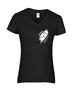 Epic Ladies RipShirtVolleyball V-Neck Graphic T-Shirts