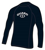 Adoretex Adult Lifeguard UPF 50+ Long Sleeve Rash Guard Swim Shirt