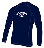 Adoretex Adult Lifeguard UPF 50+ Long Sleeve Rash Guard Swim Shirt