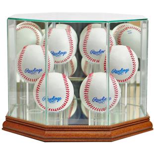 Perfect Cases "6 Baseball" Octagon Display Cases