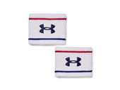 Under Armour Unisex Striped Performance Terry 2-Pack Wristbands 1373119