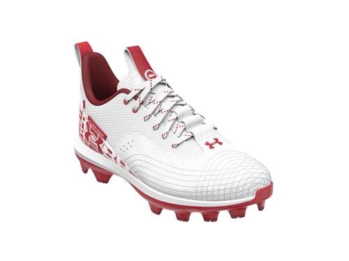 Under Armour Men's Harper 7 Low St USA Baseball Cleats - White, 11.5