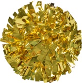 Cheerleaders (1- COLOR) Metallic 6" Pom (EACH)