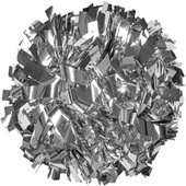 Cheerleaders (1- COLOR) Metallic 6" Pom (EACH)
