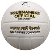 Epic Gold Series Tournament Official Game White/Gold Volleyball