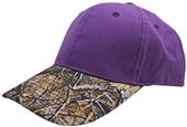 Camouflage Baseball Sports Cap, Adult Low Profile, 6-Panel, Velcro Closure