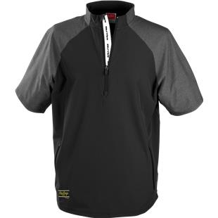 Under Armour Men's Utility Short Sleeve Cage Jacket Black Small