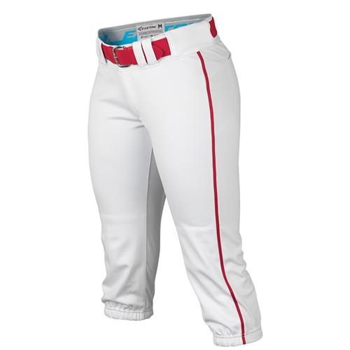Pantalon Baseball Easton Pro Piped (Blanc/Marine) - Femme Adulte, Taille XXL