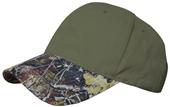 Camouflage Baseball Caps, Velcro Closure, Adult ( Olive or Tobacco) 