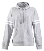 J America Ladies Varsity Fleece Hoodie 8645