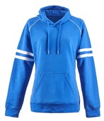 J America Ladies Varsity Fleece Hoodie 8645