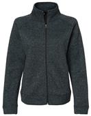 J America Ladies Traverse Full Zip Jacket 8716