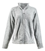 J America Ladies Boundary Shag Full Zip Jacket 8463