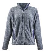 J America Ladies Boundary Shag Full Zip Jacket 8463