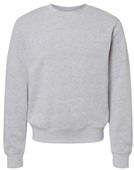 J America Adult Triblend Fleece Crew Sweatshirt 8870