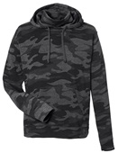 J America Adult Gaiter Fleece Pullover Hoodie 8879