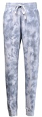 J America Adult Tie-Dye Fleece Jogger Pants 8884