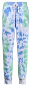 J America Adult Tie-Dye Fleece Jogger Pants 8884