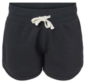 J America Ladies Triblend Fleece 3" Shorts 8856