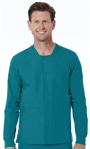 Maevn Red Panda Unisex Snap Scrub Jacket 8716 | Epic Sports