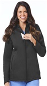 Maevn Blaze Jacket Women's Warm-up Bonded Fleece Scrub Jacket 3812
