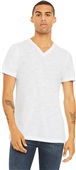 Bella+Canvas Unisex Textured Jersey Short Sleeve V-Neck Tee 3655