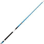 Mizerak P1881B 58" Two-Piece Neon Blue Fade Deluxe Carbon Composite Pool Cue