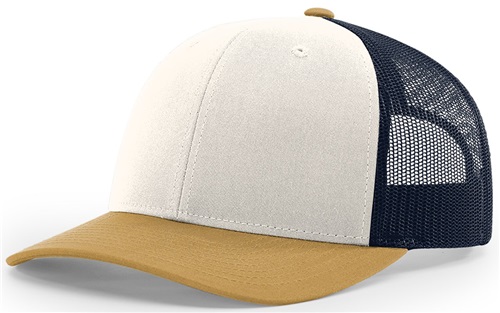 CREAM/NAVY/AMBER GOLD (TRI-COLOR)