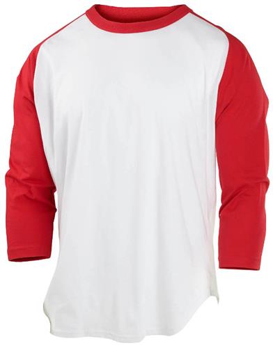 Rawlings Boys Youth Crew Neck Short Sleeve Tech Shirt – Moisture Wicking Raglan Sleeve Base Layer For Sports - View #5
