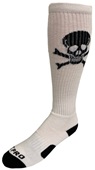 SKULL & CROSS BONES - Cute Novelty Fun Design Knee-High Socks (1-Pair)