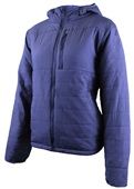 Hooded Ski & Snow Jacket, Lightweight Womens Merino Wool Insulated Winter Coat