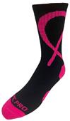 Crew Breast Cancer Awareness With Big Pink Ribbon Socks PAIR