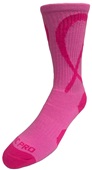 Crew Breast Cancer Awareness With Big Pink Ribbon Socks PAIR