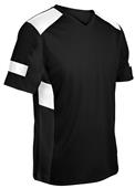 Youth Performance Soccer Jersey, Birmingham V-Neck BLACK Primary