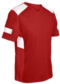 Youth Performance Soccer Jersey, Birmingham V-Neck SCARLET Primary