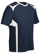 Youth Soccer Jersey Performance V-Neck (YXS,YS,YM - Black,Gold,Navy,Purple)