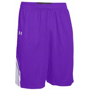 Under Armour (Navy or Purple) Youth 8 Inseam Reversible