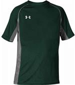 Under Armour Youth Baseball Jersey NEXT Crew Neck (Black, Forest, Maroon, Purple)