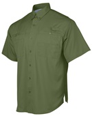 Paragon Adult Hatteras Woven Short Sleeve Performance Fishing Shirt 700