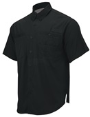 Paragon Adult Hatteras Woven Short Sleeve Performance Fishing Shirt 700