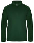 Adult (Black,Forest,Graphite,Red,Royal,Navy) Tonal Blend 1/4-Zip Long-Sleeve Shirt