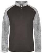 Adult (Black,Forest,Graphite,Red,Royal,Navy) Tonal Blend 1/4-Zip Long-Sleeve Shirt