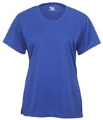 Short Sleeve T Shirt, Womens Loose-Fit (W2XL - Navy,Red,Royal,White), (WXS -Graphite,Forest,Purple)