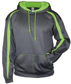 Loose Fit Fusion Hooded Sweatshirt, Adult (AXS-Steel or AXS,AS,AM- Carbon)