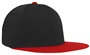 BLACK CROWN/RED VISOR