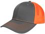 CHARCOAL/ORANGE